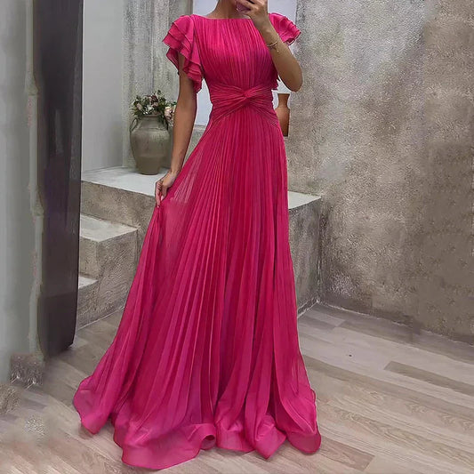 Roery – Vestido Longo Plissado