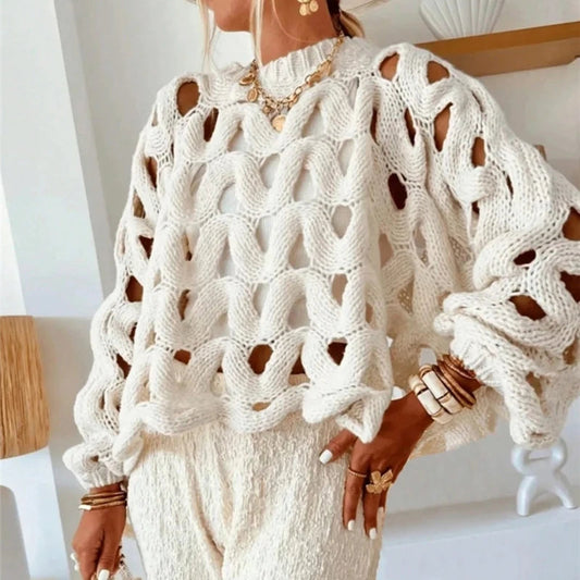 Şeyma – Suéter de Tricô Casual