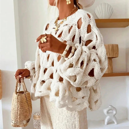 Şeyma – Suéter de Tricô Casual