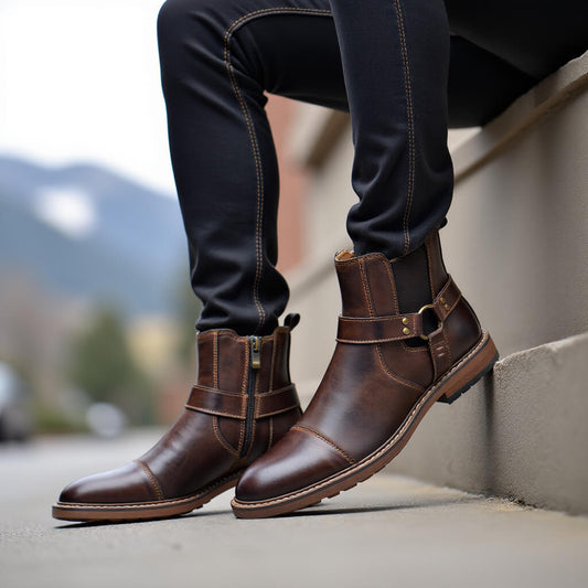 Botas de Couro Roadster